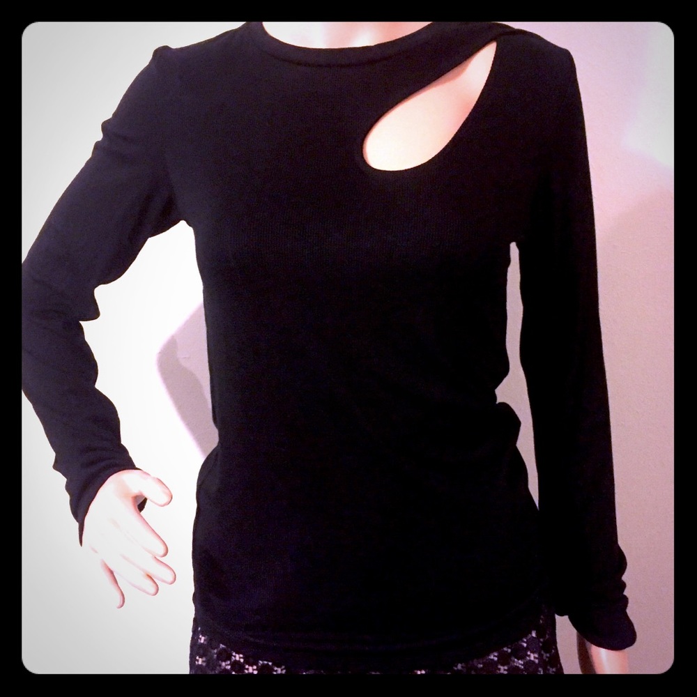 Joe’s Jeans Black long sleeve shirt